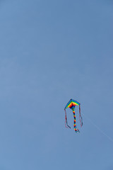 Kite flying in sky