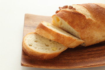 Cheese French bread for breakfast image