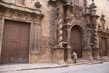 Town of Calaceite in teruel spain