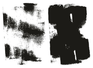 Paint Roller Background High Detail Abstract Vector Background Set 133