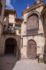 Town of Cretas in Teruel Spain