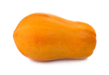 papaya in white background