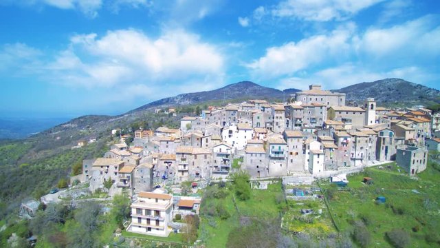 Aerial view of San Polo dei cavalieri