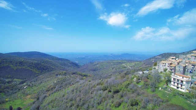 Aerial view of San Polo dei cavalieri