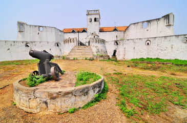 Fort Coenraadsburg or Fort Sao Jago da Mina, in Elmina, Ghana   © robnaw
