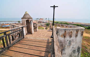 Fort Coenraadsburg or Fort Sao Jago da Mina, in Elmina, Ghana   © robnaw