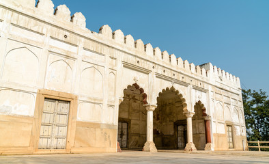 The Hammam-e-Lal Qila, the Turkish bath in the Red Fort of Delhi, India