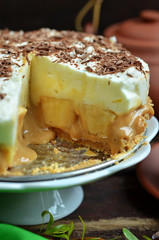 Cheese cake with caramel