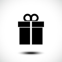 Gift, Present icon. Vector illustration