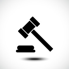 Auction icon. Vector illustration