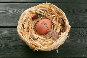 Pension concept.Retirement plans.