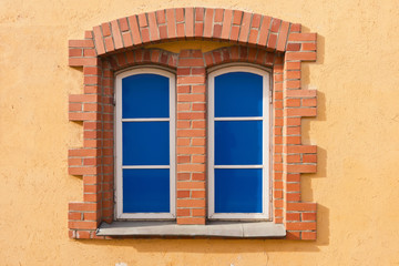 Fototapeta premium Fake blue windows.