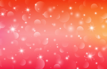 Abstract of sweet colorful bokeh background