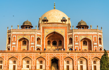 Humayun's Tomb, a UNESCO World Heritage Site in Delhi, India