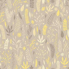 Seamless floral pattern.