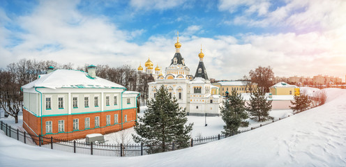 Кремль в Дмитрове зимой  in Dmitrovsky Kremlin on a winter day