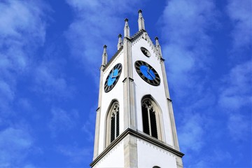 Kirche in Küsnacht im Kanton Zürich in der Schweiz