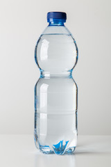 Plastic water bottle