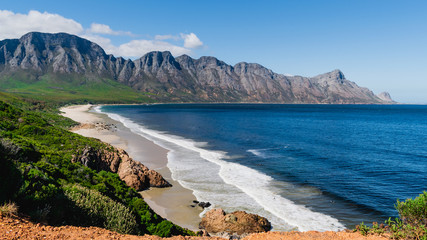 False Bay, View on the Kogelberg Nature Reserve, South Africa