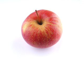 apple on white background
