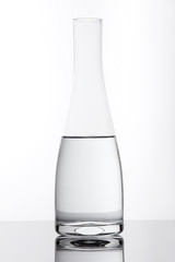 Verre et carafe, eau 