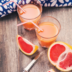 juice from grapefruit