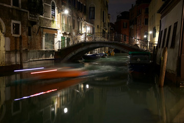 Venice night time