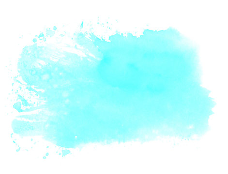 Wasserfarbe Hintergrund hellblau