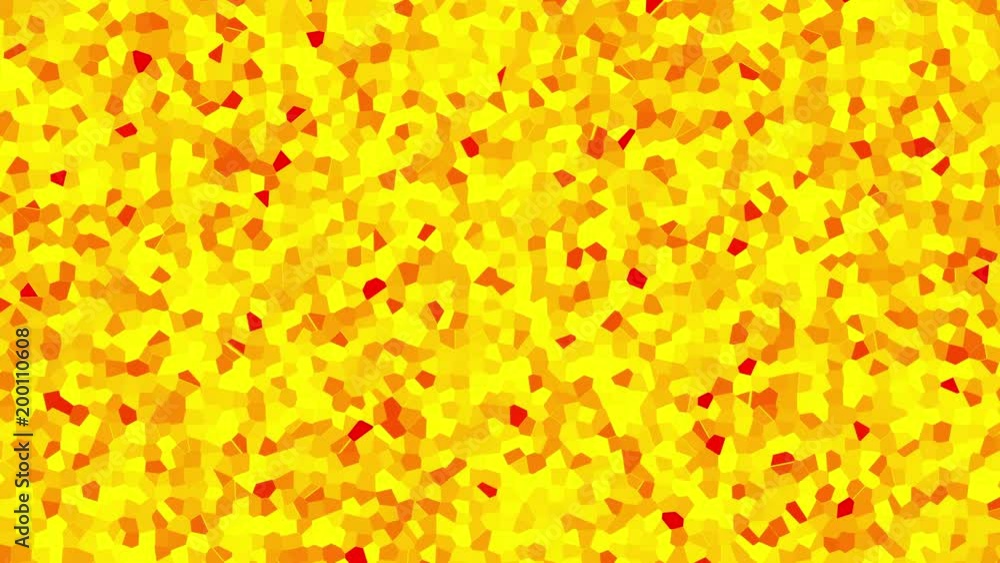 Poster kaleidoscopic animated background mosaic seamless loop six seconds