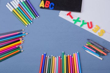 Fototapeta premium Back to school