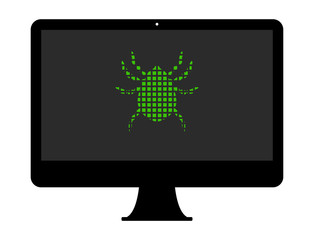 Pixel Icon PC - Zecke