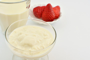 Soy milk and Soy milk yogurt 