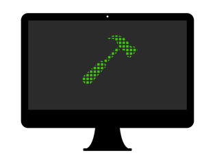 Pixel Icon PC - Hammer