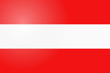 Austria Flag. Official colors and proportion correctly. National Flag of Austria. Austria Flag vector illustration. Austria Flag vector background.