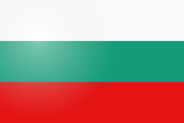 Flag of Bulgaria - isolated vector