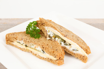 Sandwich mit Gouda