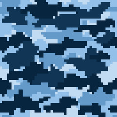 blue camouflage