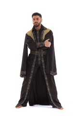 Man in oriental costume.