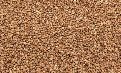 Buckwheat texture -uncooked raw food