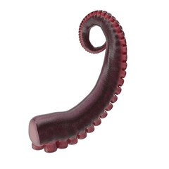 Octopus Tentacle on white. 3D illustration - 200120616