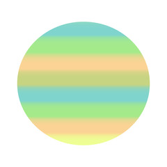 Planet icon Vector Illustration on the white background.