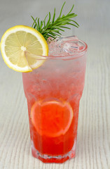 Ice strawberry lemon