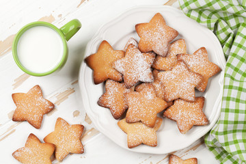 Cookies and milk
