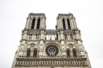 Notre Dame church in Paris, France