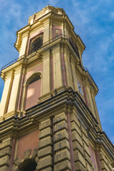 Fototapeta na wymiar Basilica of San Gervasio e Protasio in Rapallo, Italy