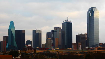 Fototapeta premium The skyline of Dallas, Texas during day