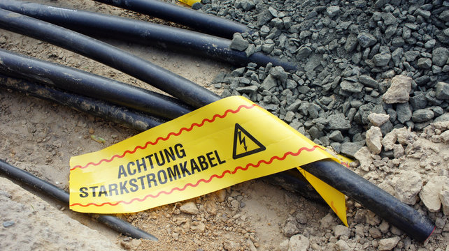 Energieversorgung - Starkstromkabel