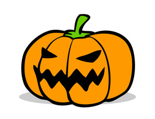 Jack-o-Lantern Halloween Kürbis