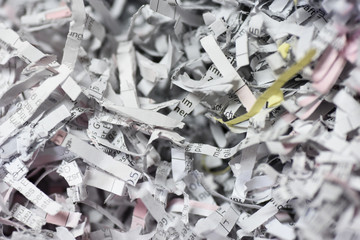 Shredded Paper Background