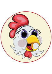 A happy  Cartoon Hem